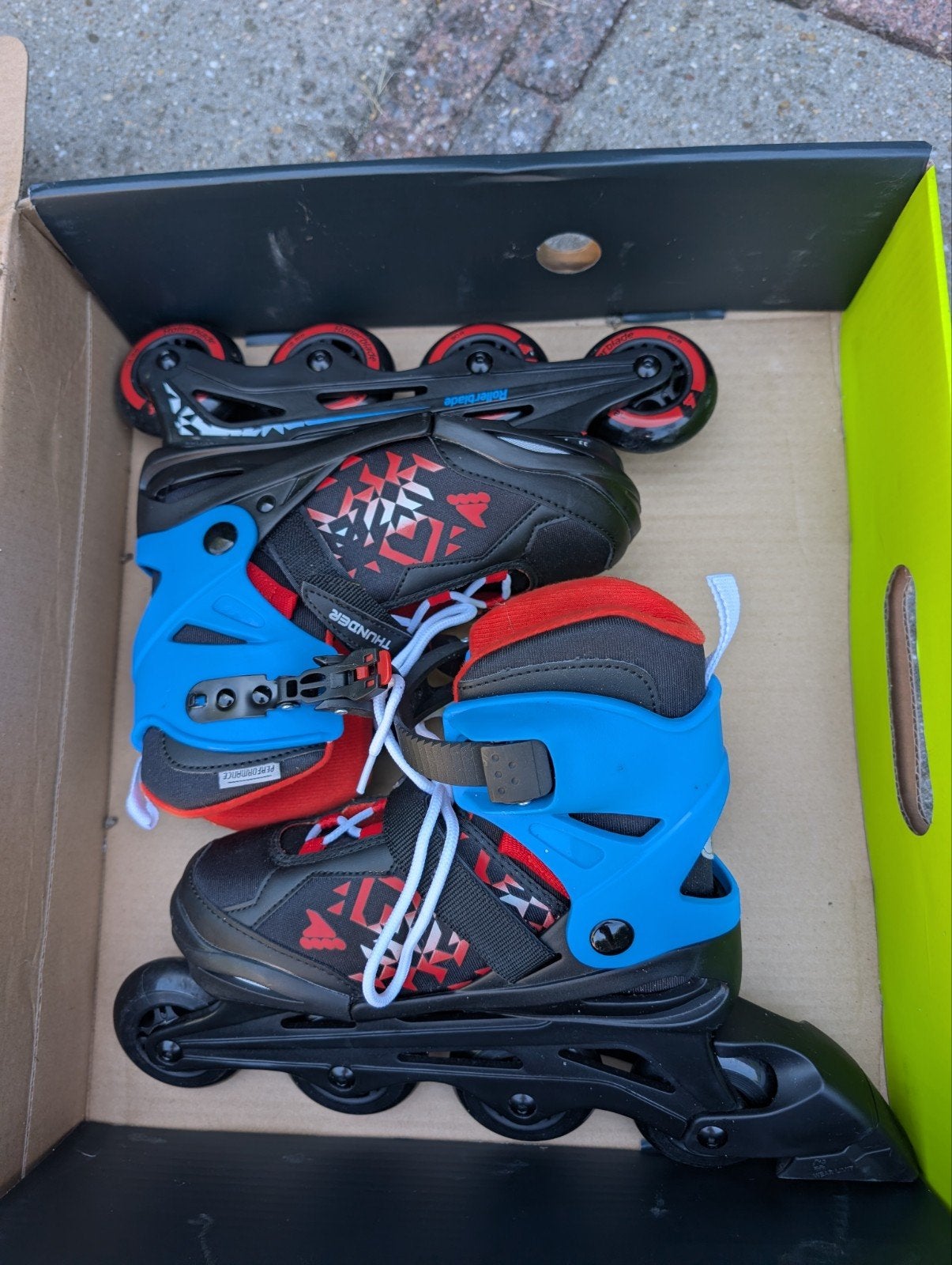 Rollerblade Thunder inline skates - Maat 33-38, Kinderen en Baby's, Speelgoed | Buiten | Rolschaatsen, Ophalen of Verzenden, Verstelbaar