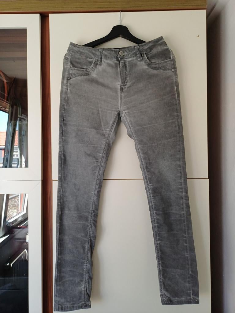 SOYA CONCEPT BROEK.  ZGAN, Ophalen of Verzenden, Zo goed als nieuw, Blauw, W28 - W29 (confectie 36)