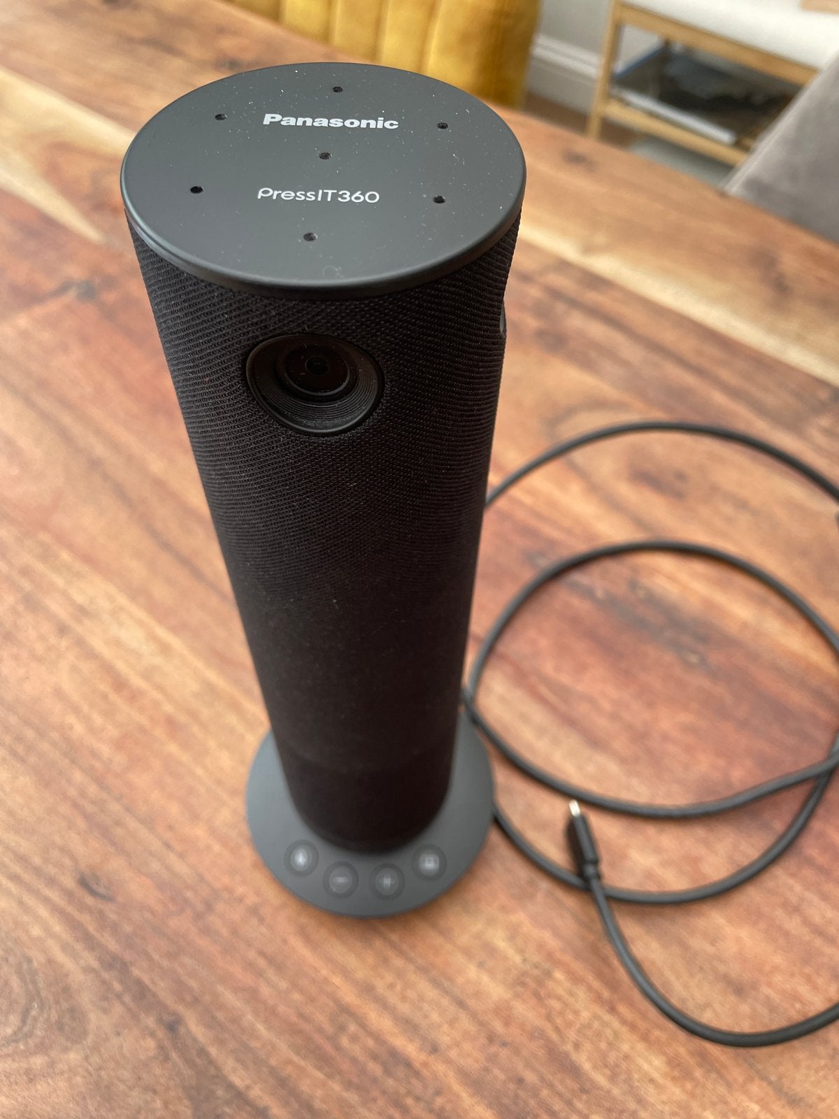 Panasonic PressIT360 Conferentie Speakerphone Camera, Ophalen of Verzenden, Zo goed als nieuw, Audio