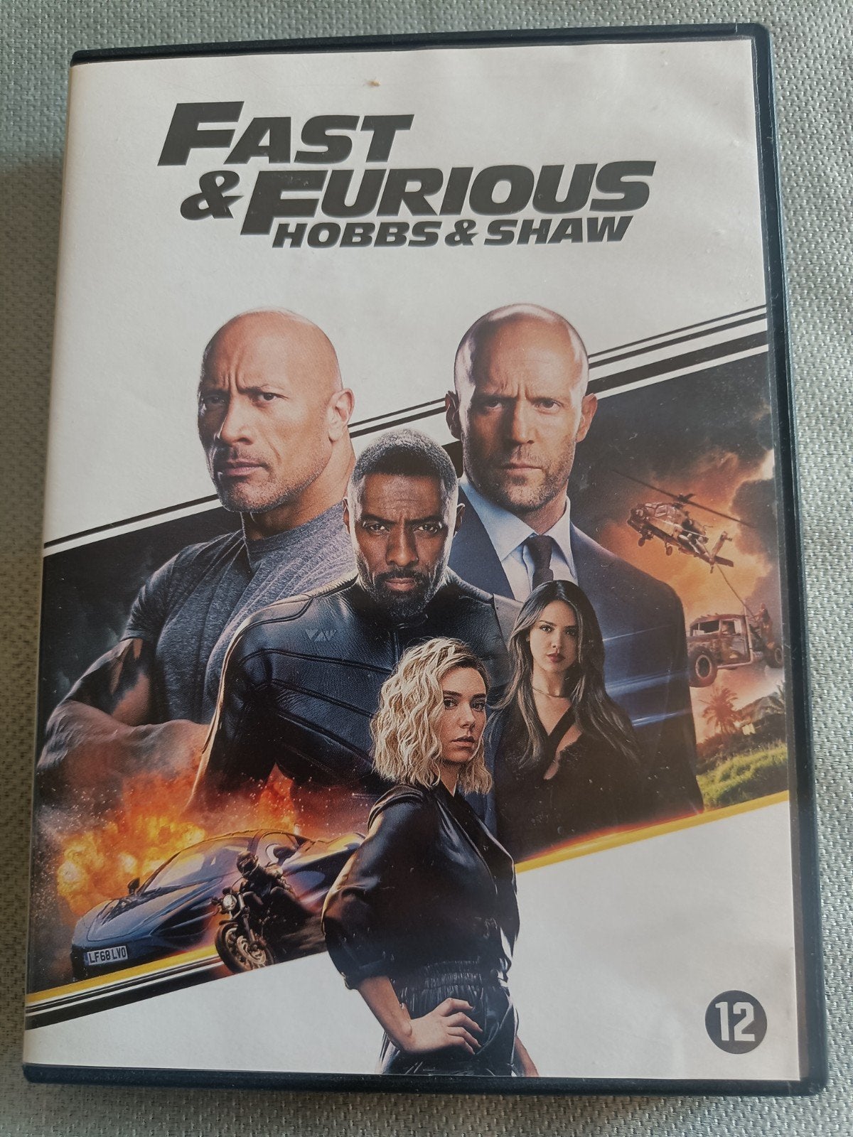 Fast & Furious: Hobbs & Shaw DVD - Actiekomedie, Ophalen of Verzenden, Zo goed als nieuw, Frans, Vanaf 12 jaar