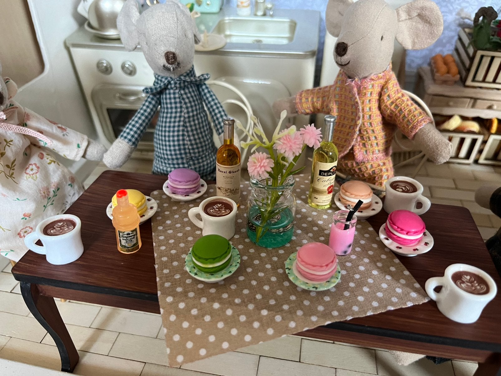 6 macarons poppenhuis incl verzenden, Verzamelen, Poppenhuizen en Toebehoren, Ophalen, Nieuw, Poppenhuis