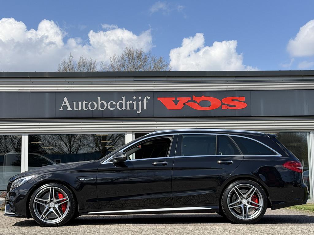 Mercedes-Benz C-Klasse Estate AMG 63 S | Stoelventilatie | A, Automaat, Achterwielaandrijving, Gebruikt, Zwart