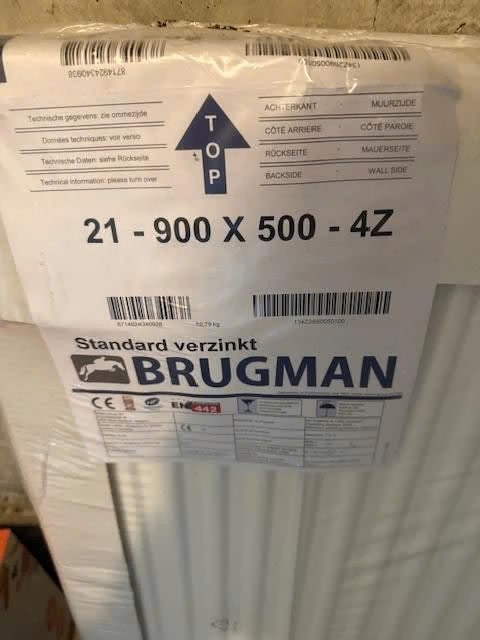 Brugman Radiator, Ophalen, Hoog rendement (Hr), Radiator, Nieuw