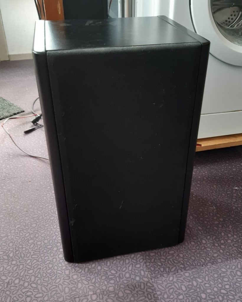 Luidsprekerset MB Quart 390, Gebruikt, 60 tot 120 watt, Front, Rear of Stereo speakers, Ophalen