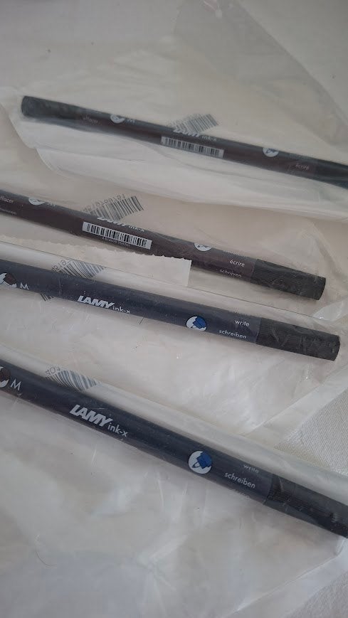 4 x Lamy Ink-X inktwissers blauw, Diversen, Schrijfwaren, Ophalen of Verzenden, Nieuw