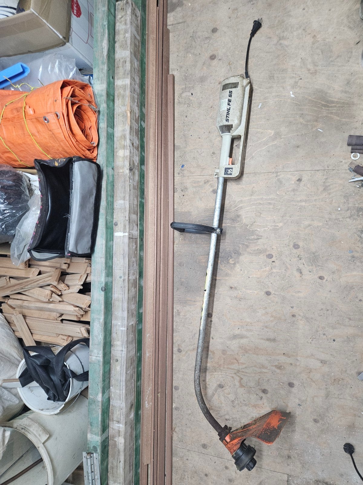Stihl FE55 Elektrische Kantenmaaier / Grastrimmer, Ophalen, Gebruikt, Elektrische grasmaaier, Stihl