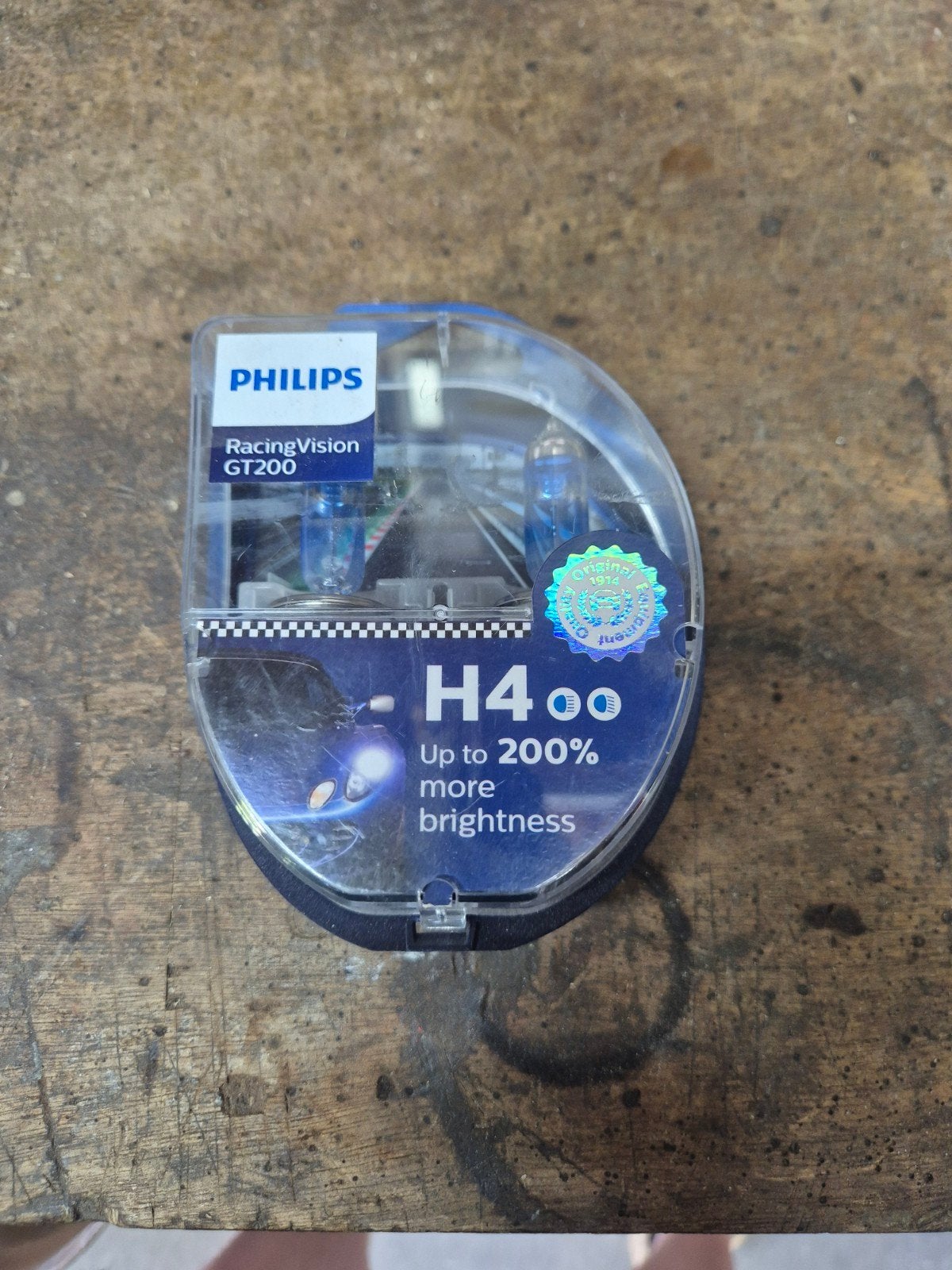 Philips h4 racingvision GT200. Set van 2 bolletjes. T.e.a.b., Ophalen of Verzenden, Nieuw, Universele onderdelen