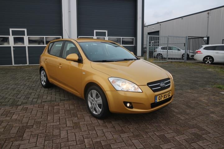 Kia cee'd 1.4 X-ecutive 4 MAAND GARANTIE (bj 2007), Auto's, Kia, Gebruikt, Zwart, 4 cilinders, 1396 cc