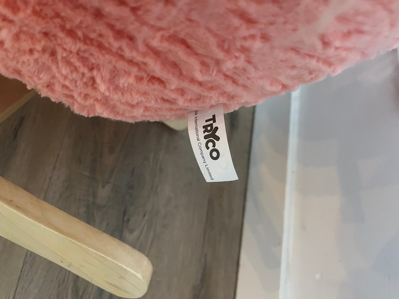 Tryco Hobbel Flamingo - Roze Schommelstoel voor Kinderkamer, Ophalen, Gebruikt, Overige typen, Met geluid