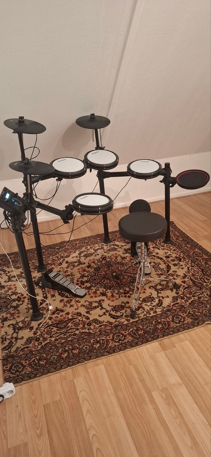 electrisch drumstel Donner, Ophalen, Zo goed als nieuw, Trommel