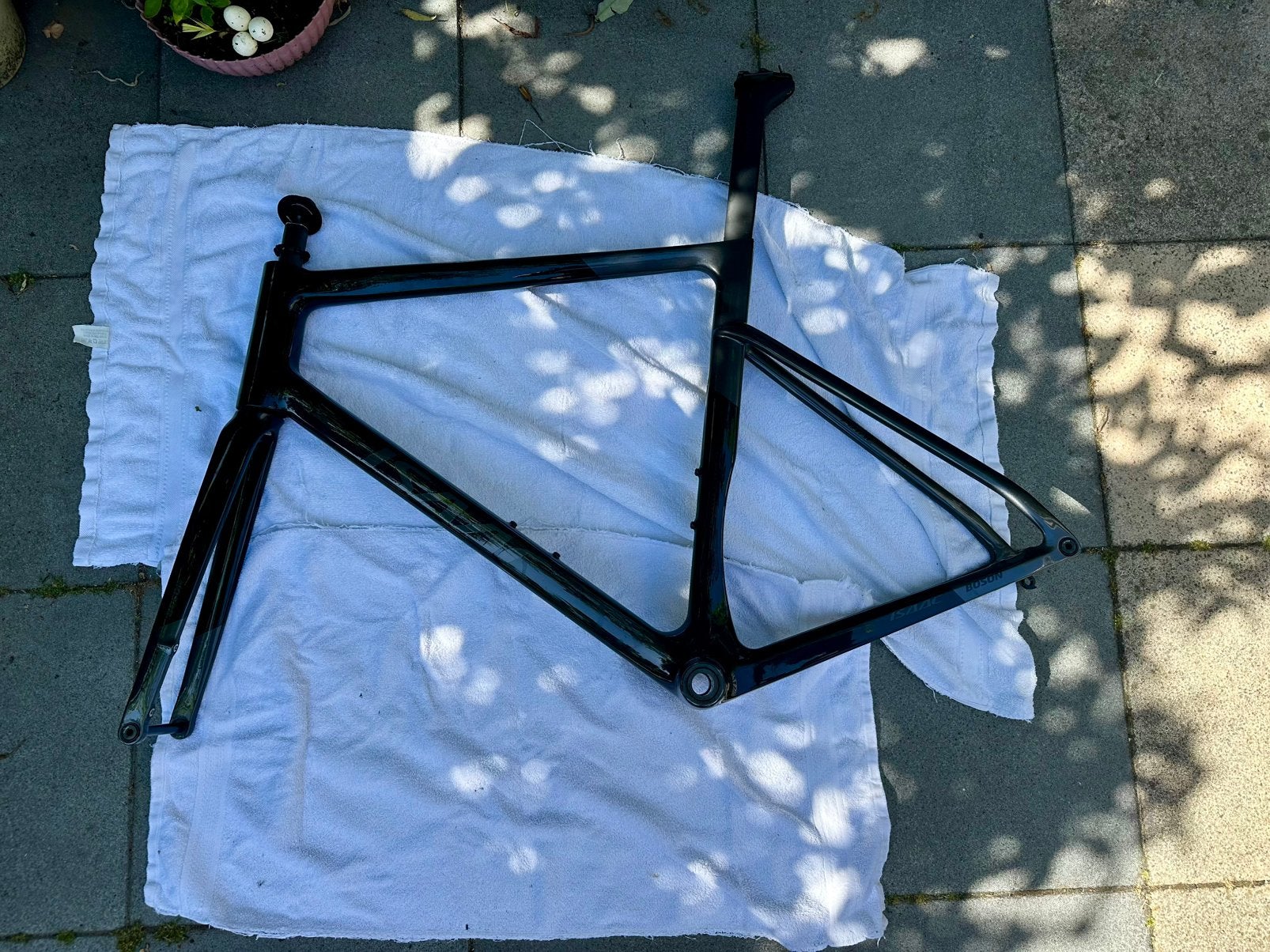Racefiets frame (carbon), Isaac Boson, framemaat XL, Ophalen, Gebruikt, Overige typen