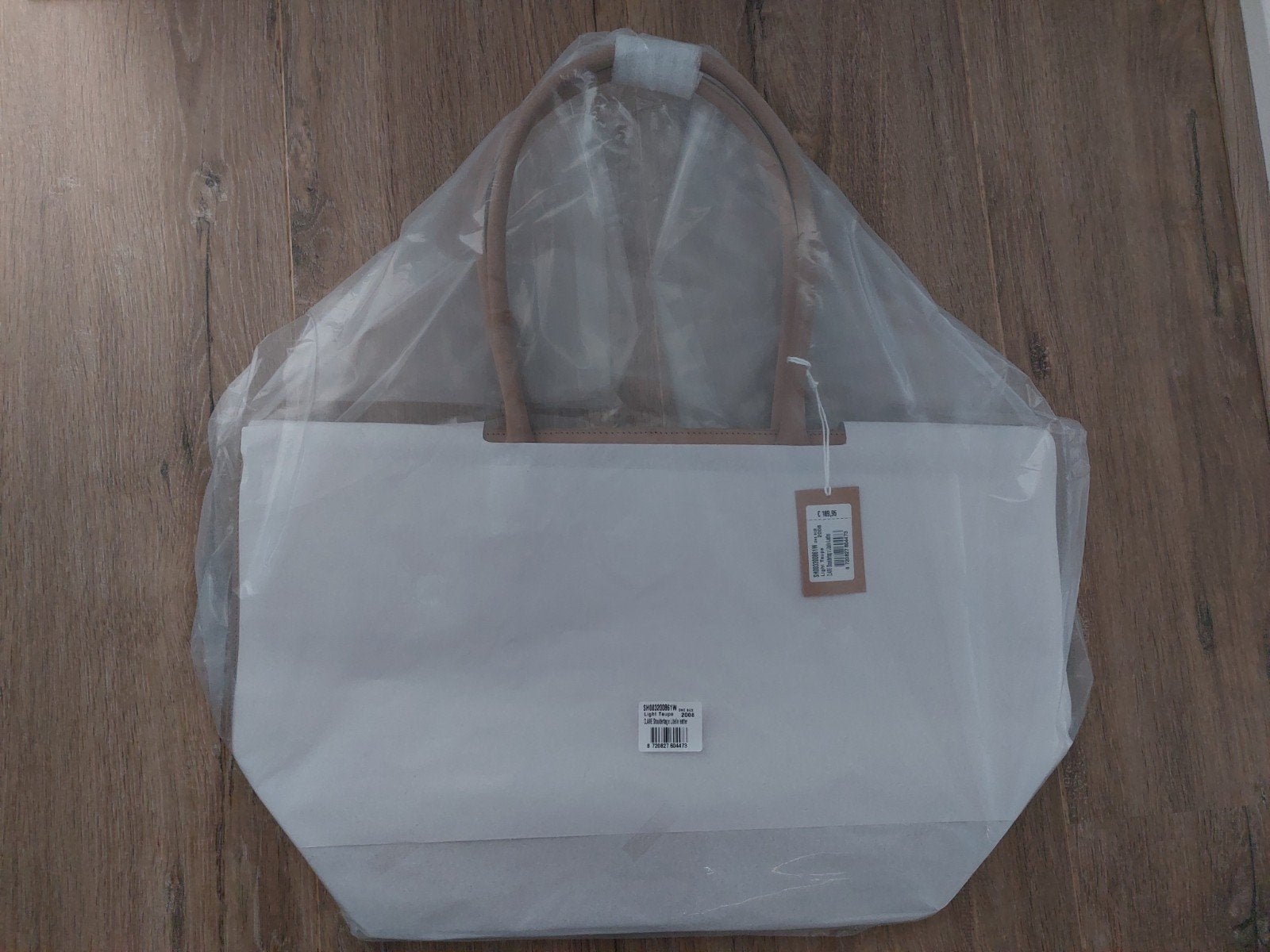 Nieuw! Limited edition leren Shabbies schoudertas, Beige, Nieuw, Leer, Ophalen