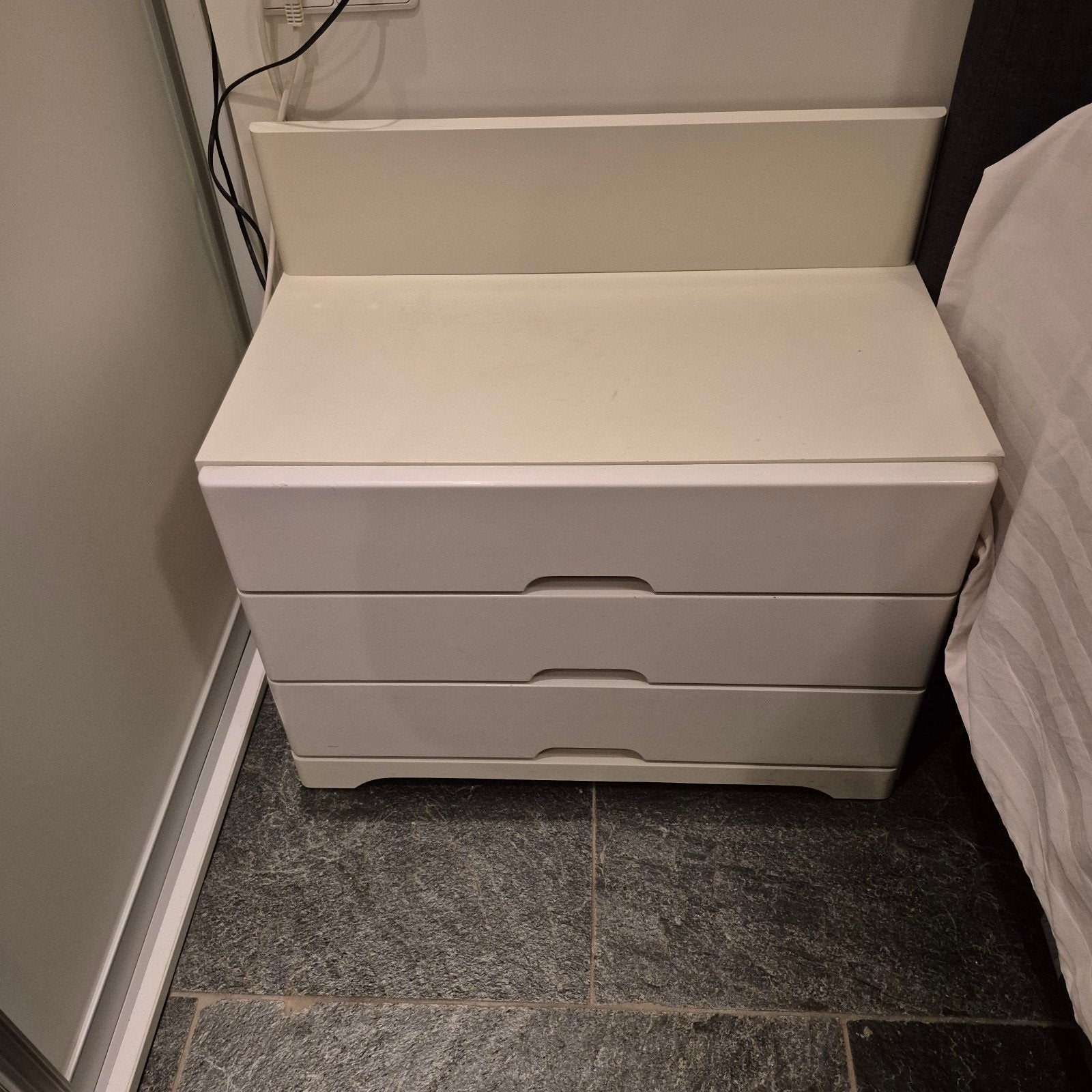 4 lade (nacht)kastjes slaapkamer - extra opbergruimte, Huis en Inrichting, Kasten | Ladekasten, Ophalen, Gebruikt, 50 tot 100 cm