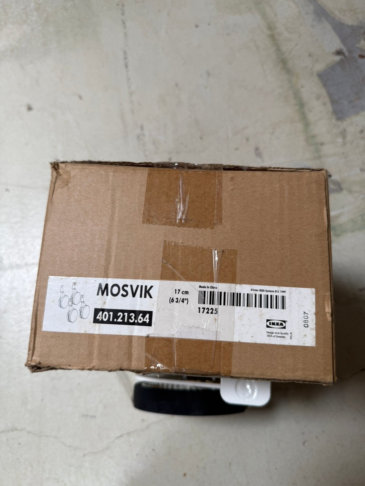 8 Mosvik Inea zwenkwielen nieuw in doos, Ophalen, Nieuw