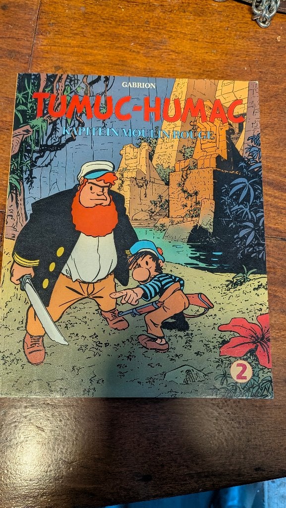 Kapitein Moulin Rouge 2 , Tumuc-Humac , Gabrion, Eén stripboek, Ophalen of Verzenden, Gelezen, Gabrion