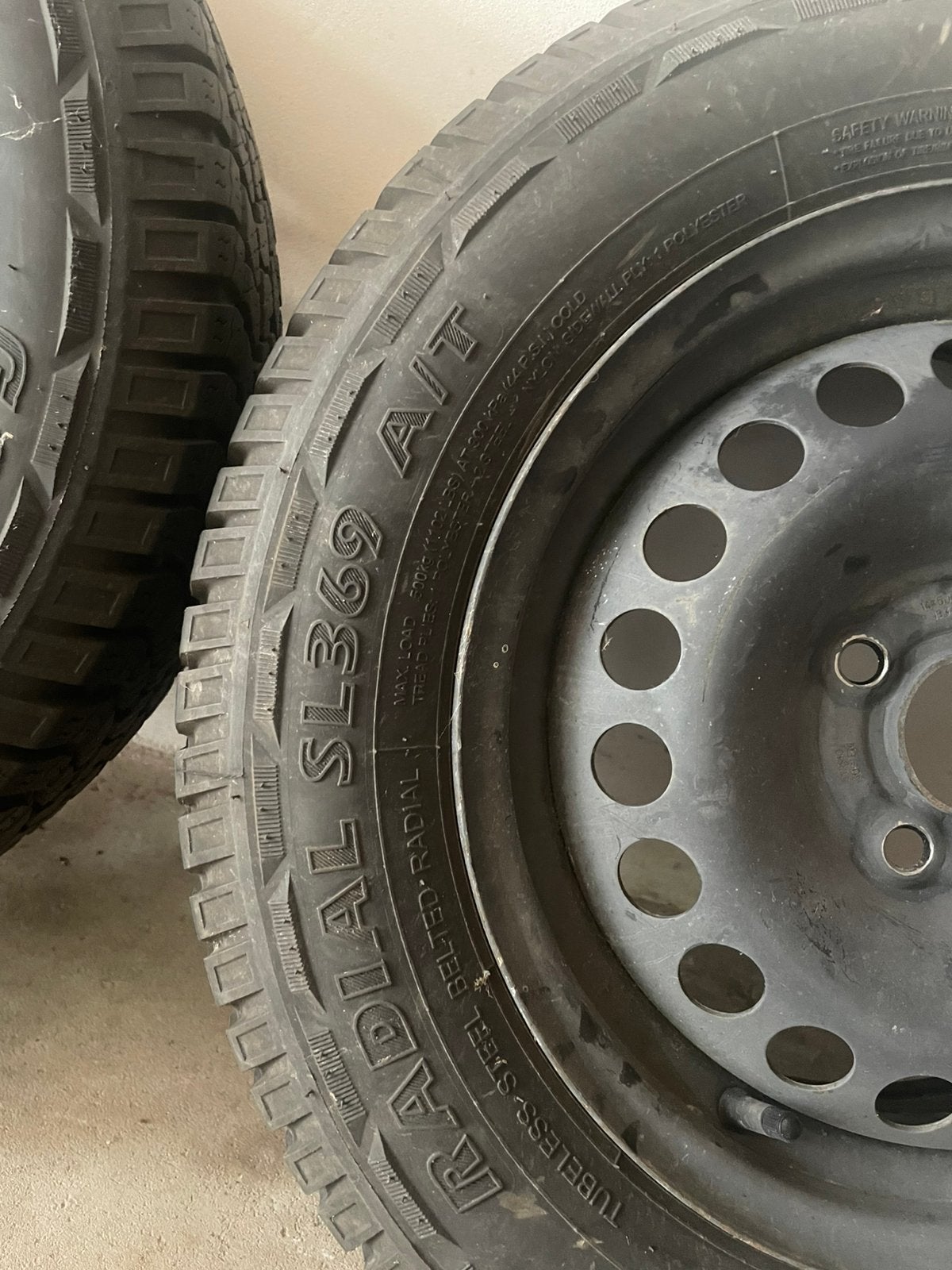 Band op velg, maat 175/70R14, Ophalen, Gebruikt