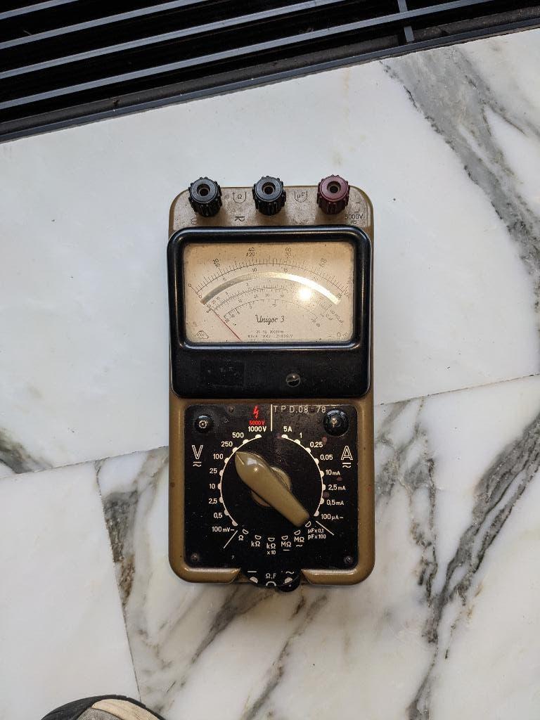 Goerz Unigor 3 analoge multimeter, Verzenden, Gebruikt, Multimeter