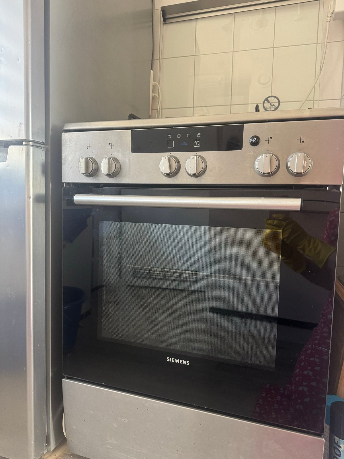Siemens gasfornuis met oven - lamp defect, Ophalen, Gebruikt, 60 cm of meer, 4 kookzones