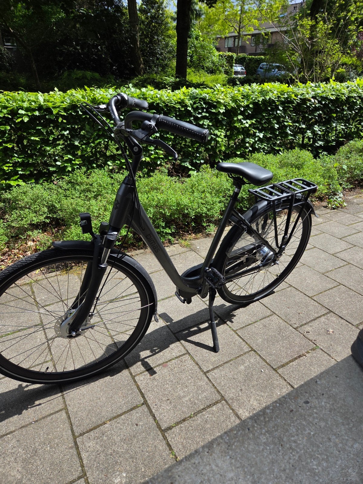 Bimas damesfiets - Zo goed als nieuw, 47 tot 50 cm, Versnellingen, Zo goed als nieuw, Schijfrem