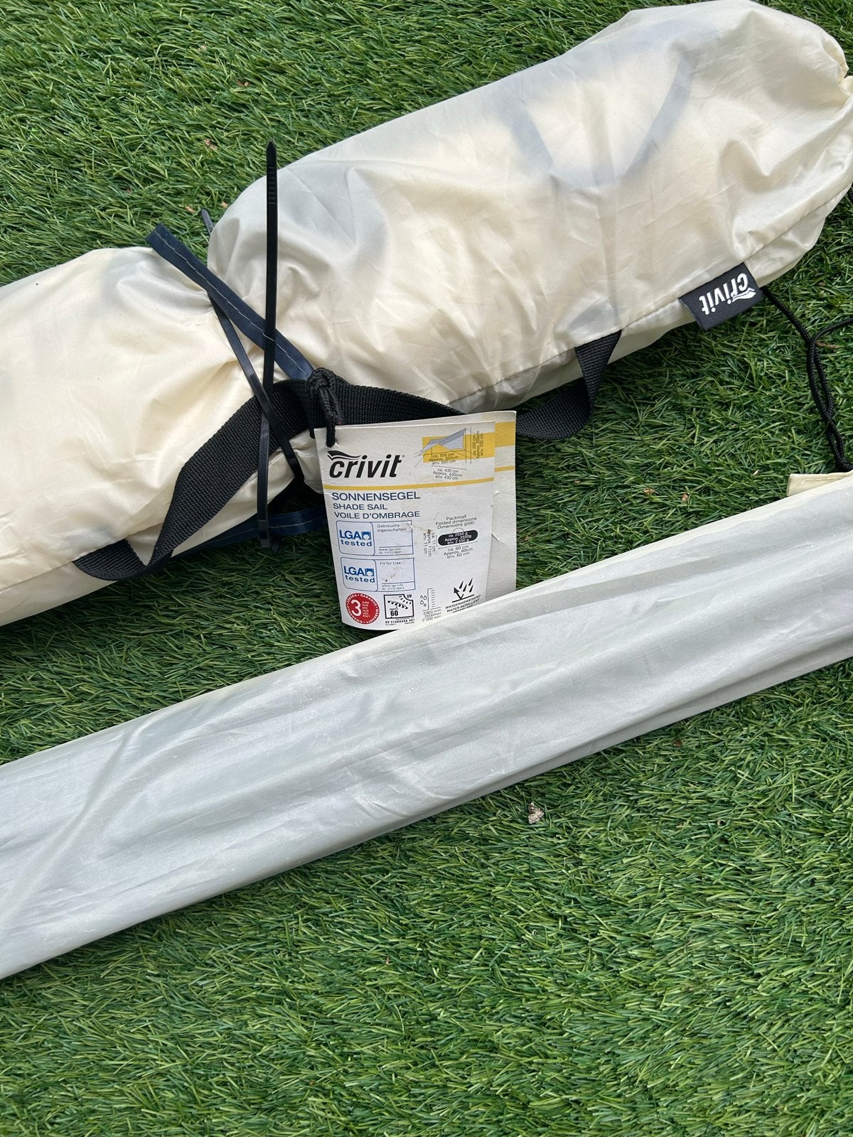 Crivit schaduwdoek Nieuw in verpakking, Ophalen of Verzenden, Nieuw