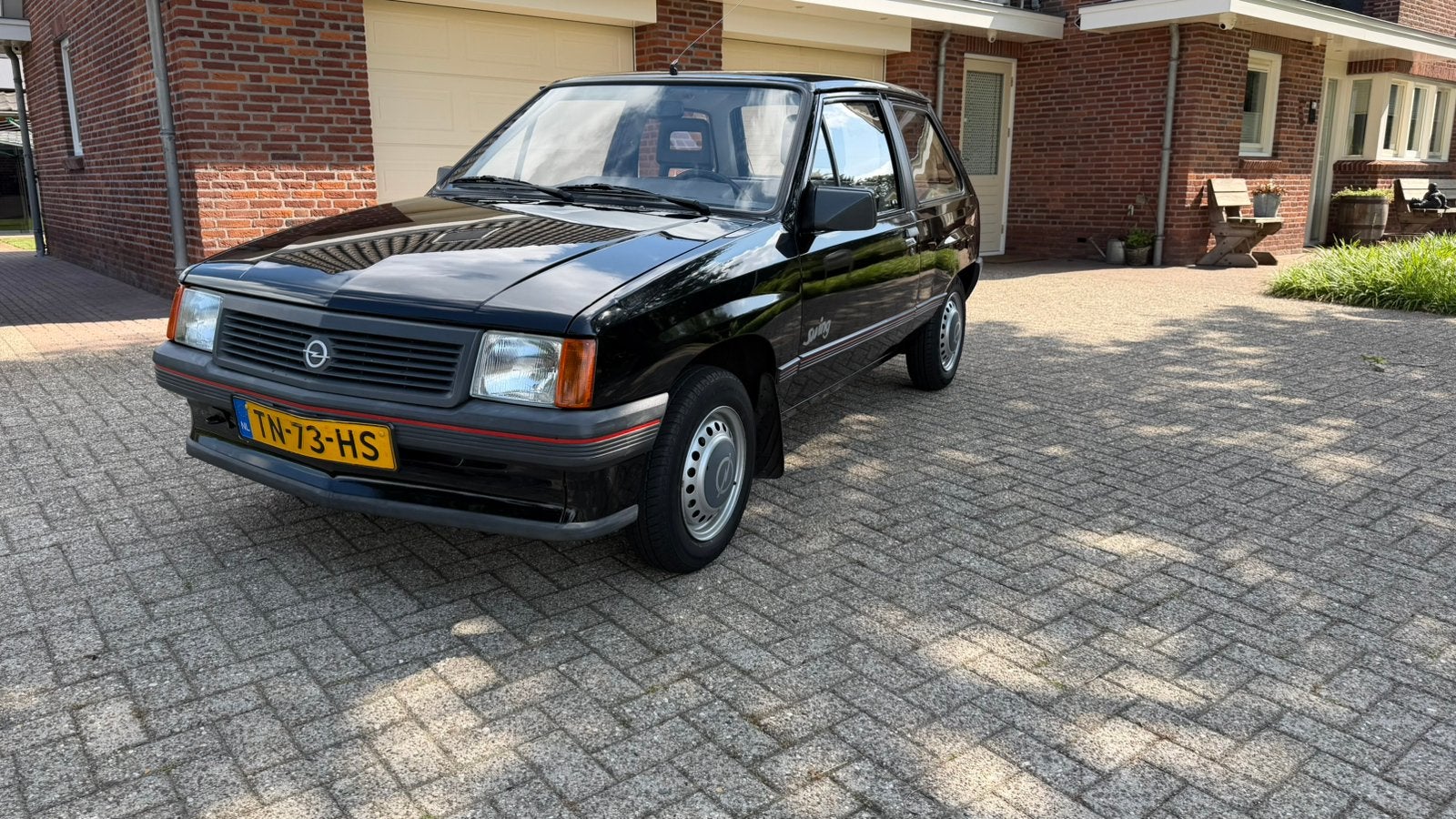 Opel Corsa 1.2 S6 1988 Zwart, Voorwielaandrijving, Stof, 1196 cc, Zwart
