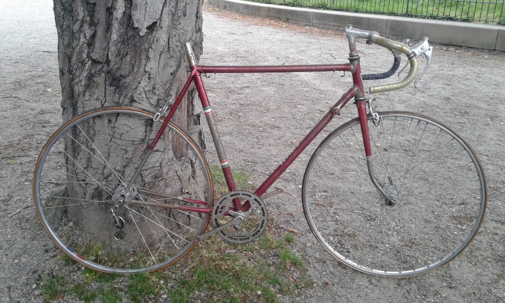 Oude Franse racefiets opknapper, Fietsen en Brommers, Fietsen | Oldtimers, 51 tot 55 cm, Ophalen, Velgrem, Jaren '60 of nieuwer