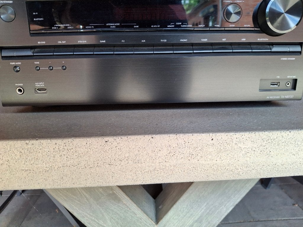 Onkyo Receiver TX-NR-737, Ophalen, Gebruikt, 120 watt of meer, Onkyo