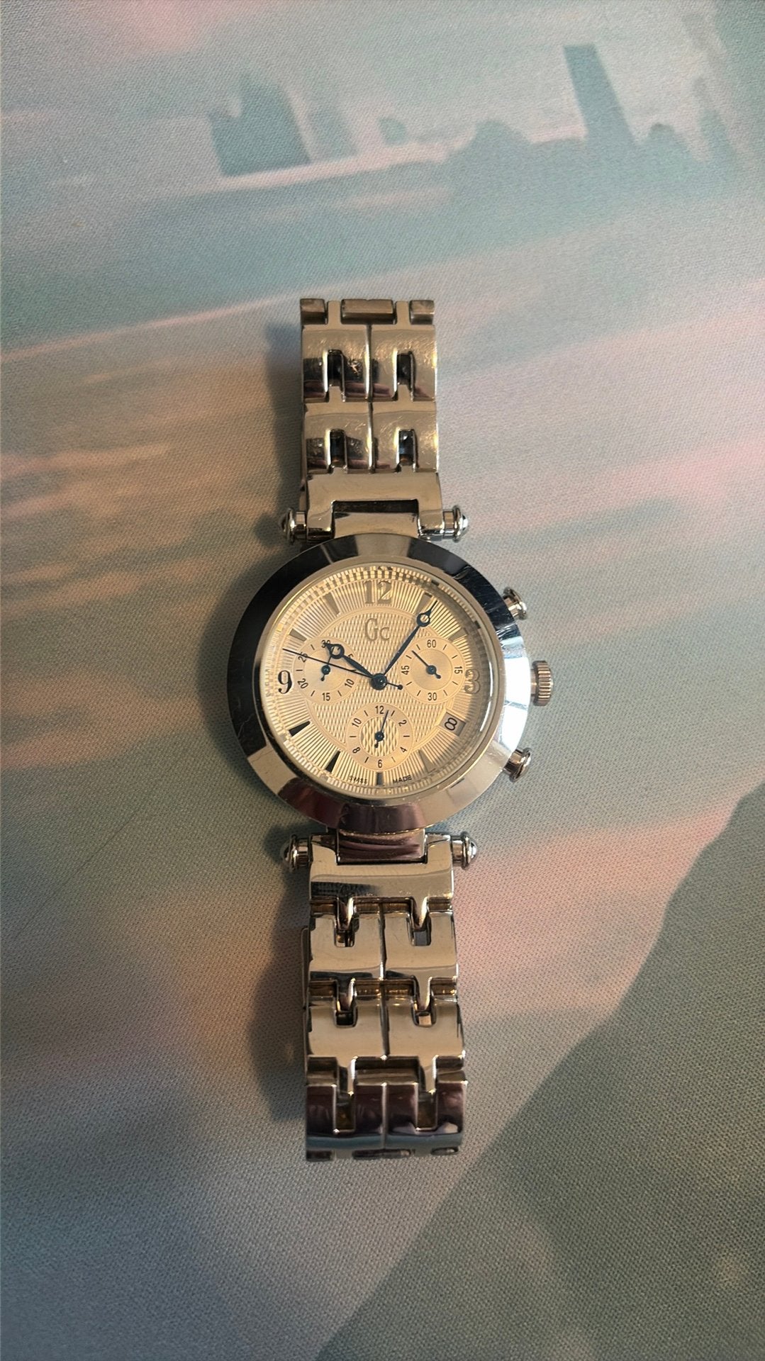 Guess collection 126001G1/06, Sieraden, Tassen en Uiterlijk, Horloges | Dames, Staal, Gebruikt, Staal, Guess