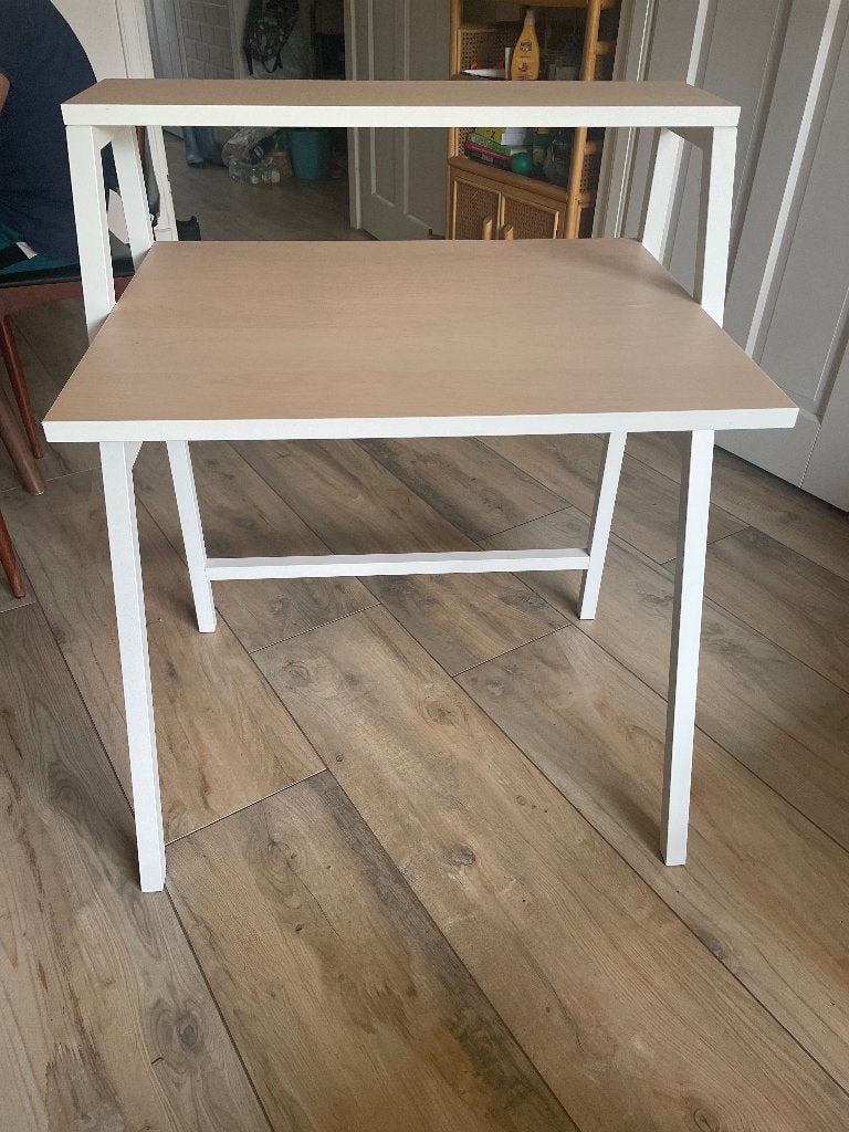 IKEA Mittplan bureau, Ophalen, Demontabel, Spaanplaat of MDF, 80 cm