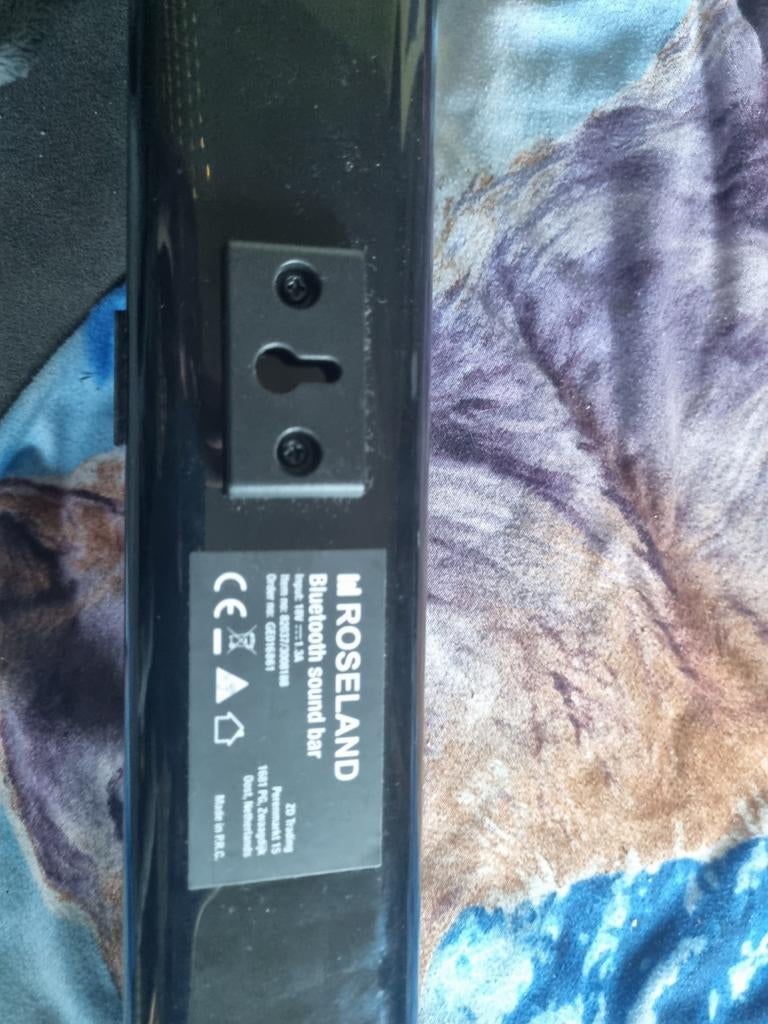 Roseland soundbar, Ophalen, Bluetooth, Gebruikt
