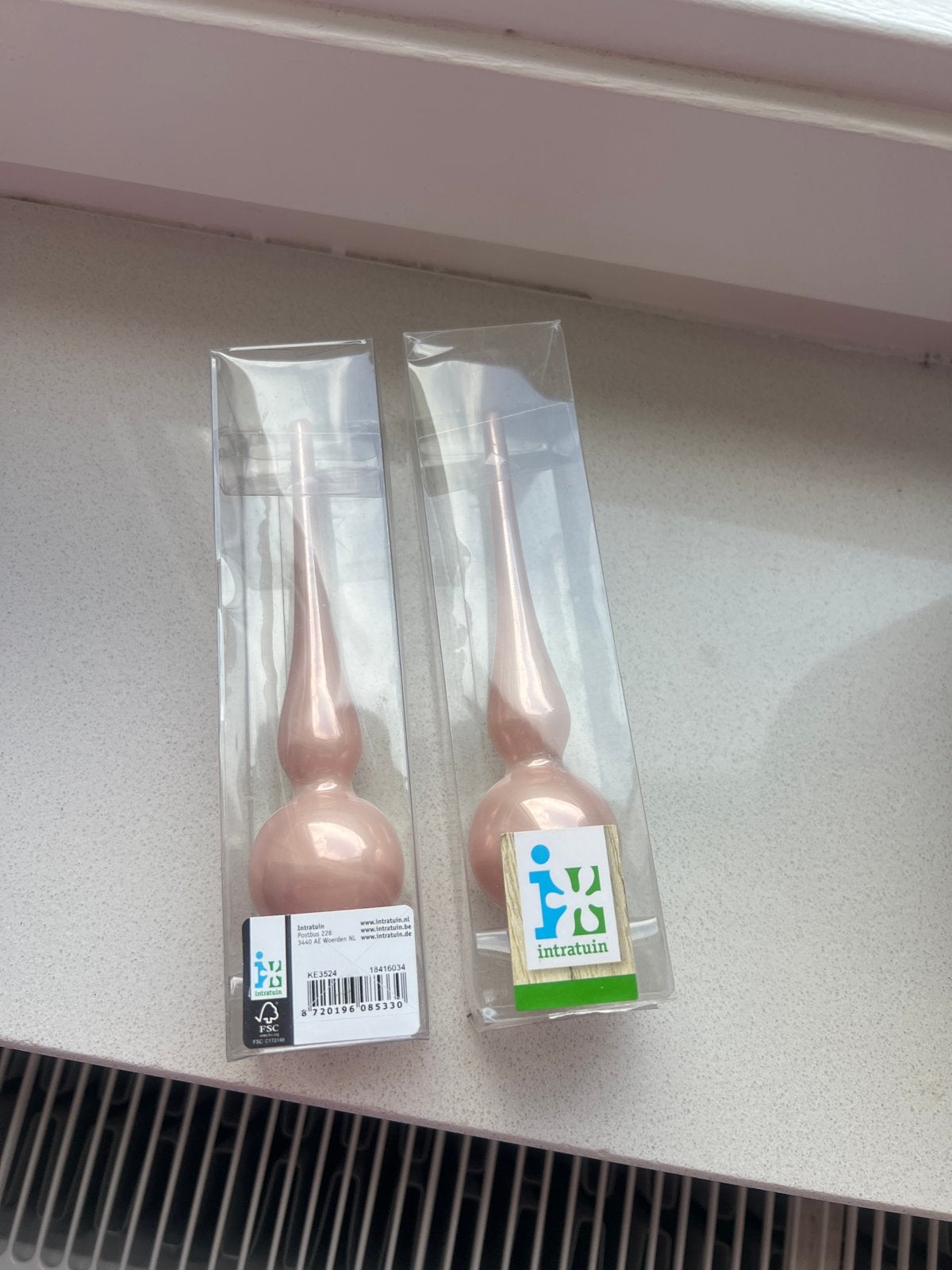 2x piek roze, Ophalen of Verzenden