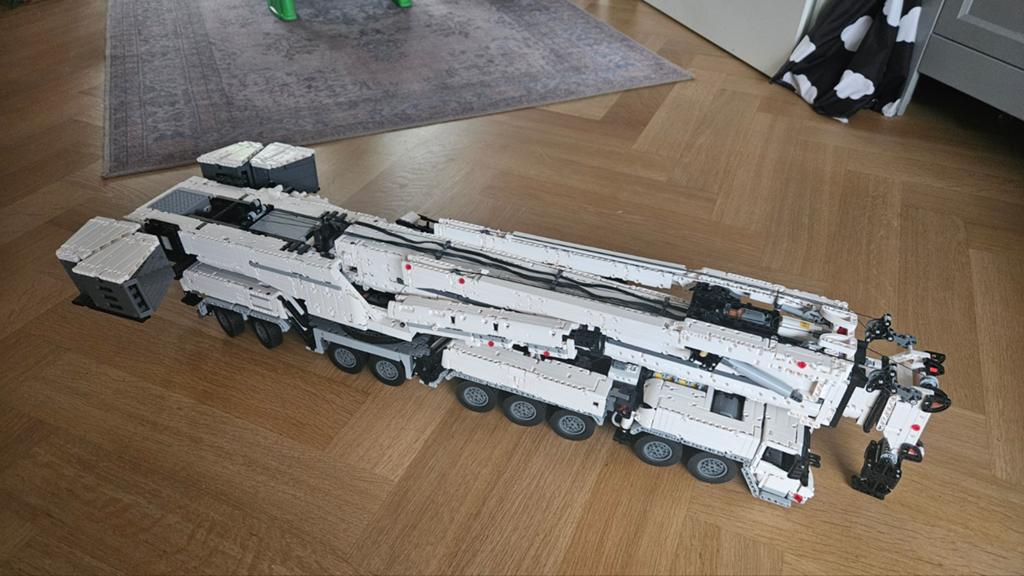 Mould King 17007 Liebherr LTM11200, Ophalen of Verzenden, Zo goed als nieuw, Overige merken