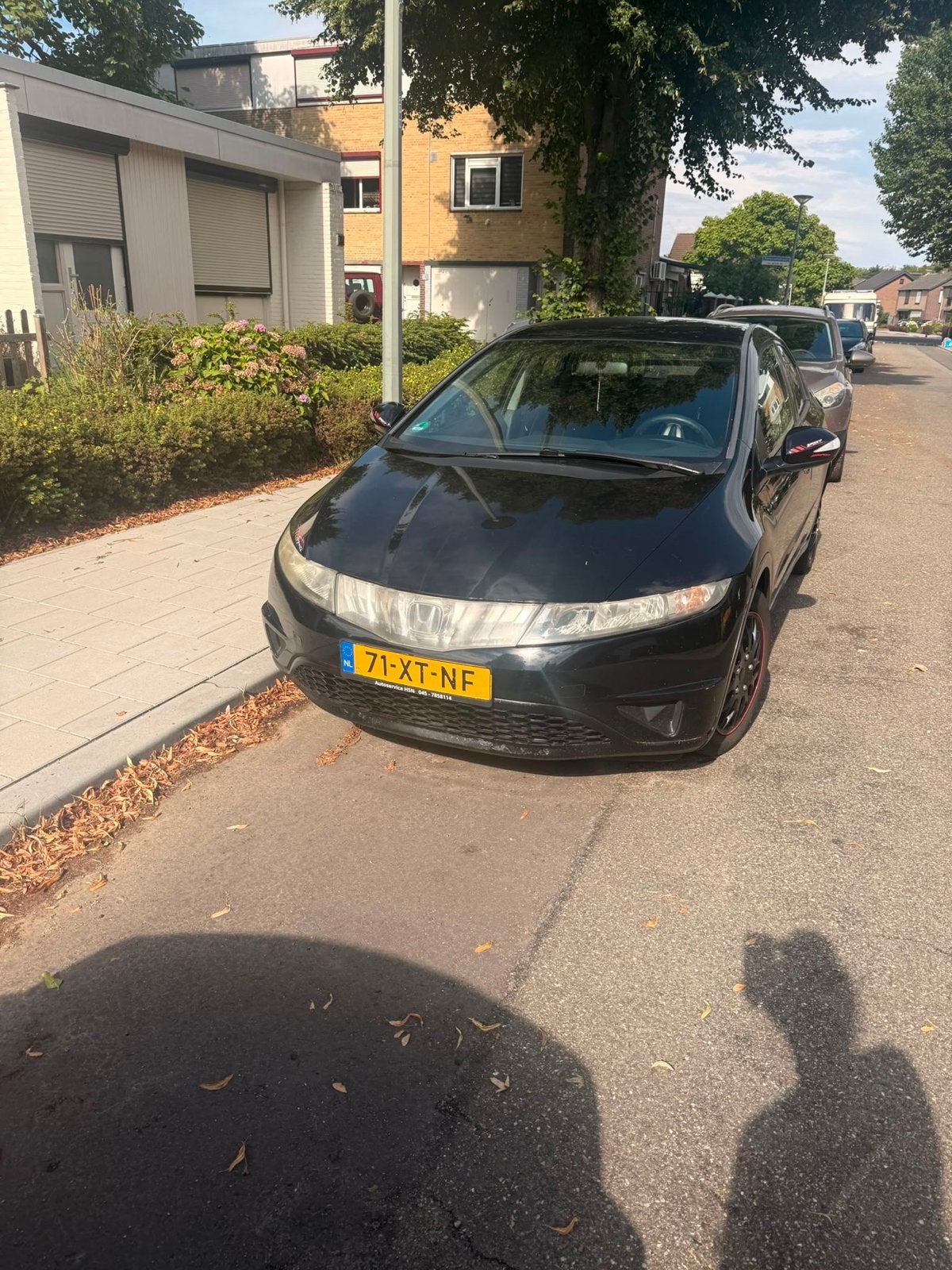 Honda Civic 1.8 Sport - Zwart - Goed onderhouden, Particulier, Gebruikt, Handgeschakeld