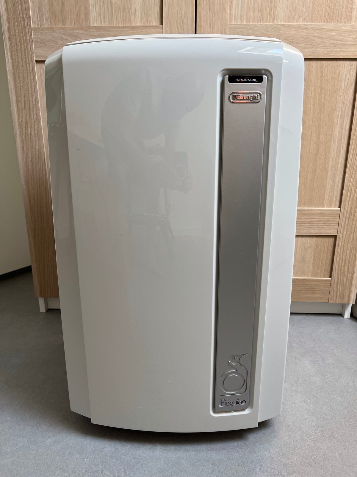 De'Longhi Pinguino PAC AN112 Silent Mobiele Airco, Ophalen, 3 snelheden of meer, Zo goed als nieuw, Koelen en Ontvochtigen