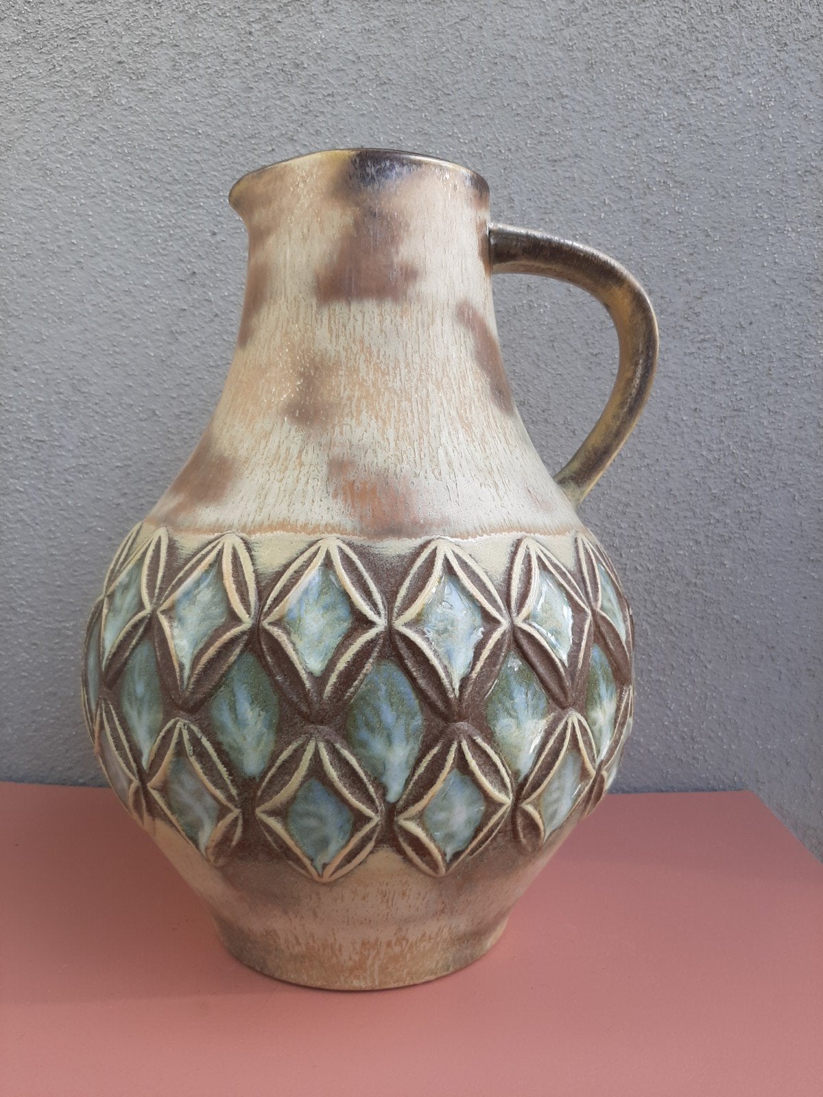 Vintage West Germany vaas, Antiek en Kunst, Ophalen of Verzenden