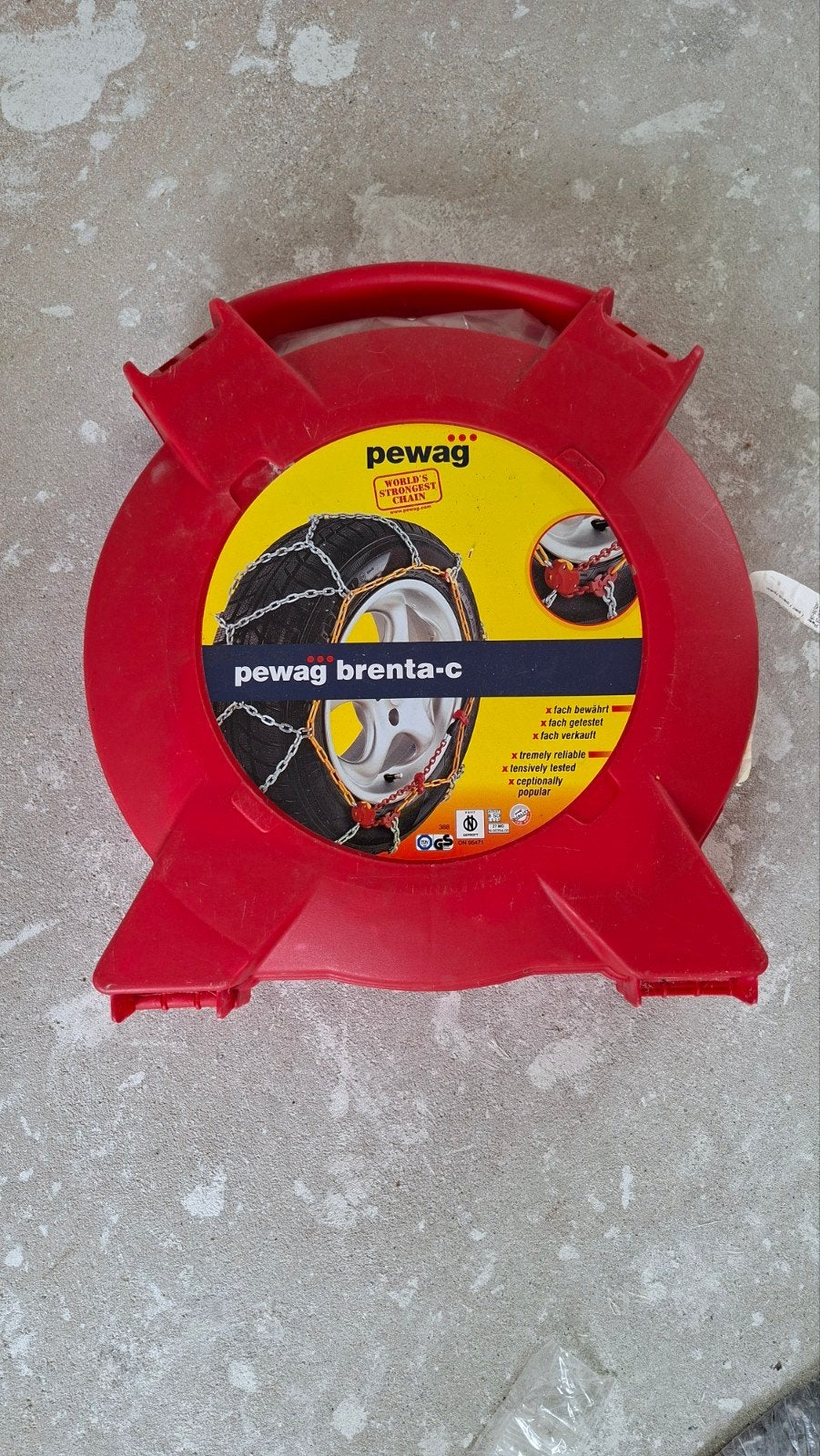 Pewag Brenta-C XMR 70 sneeuwkettingen, Auto diversen, Sneeuwkettingen, Ophalen, Zo goed als nieuw