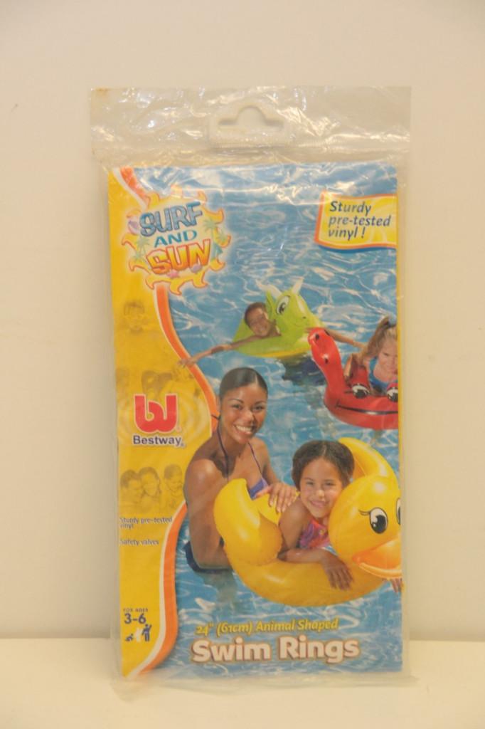 Zwemring opblaasbare eend, 61 cm. Nieuw., Kinderen en Baby's, Speelgoed | Buiten | Opblaasfiguren, Ophalen of Verzenden, Nieuw