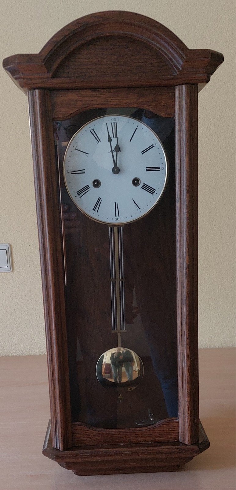 wandklok Athos, Antiek en Kunst, Ophalen