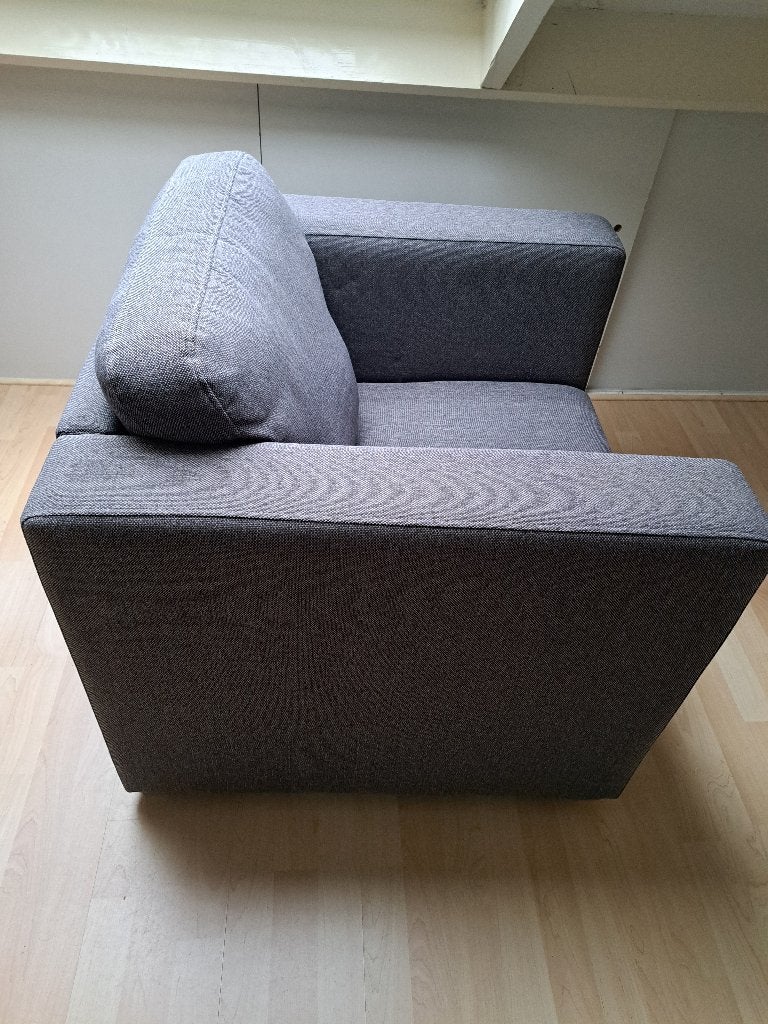 luxe stoel, Huis en Inrichting, Stoelen, Ophalen, Blauw, Zo goed als nieuw, Eén