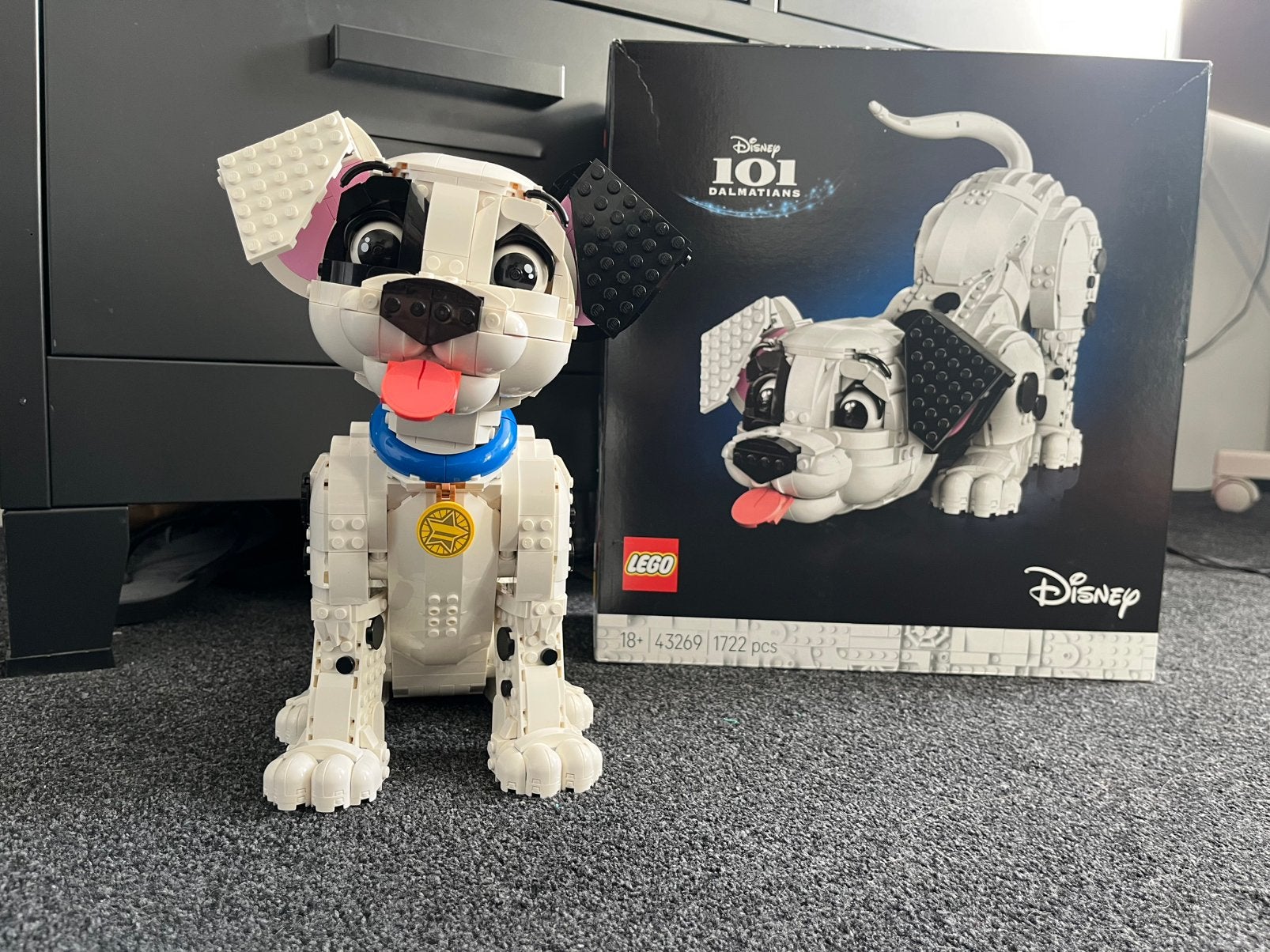 Lego 43269 101 Dalmatiër puppy Disney pup Icons, Lego, Compleet, Ophalen of Verzenden, Zo goed als nieuw