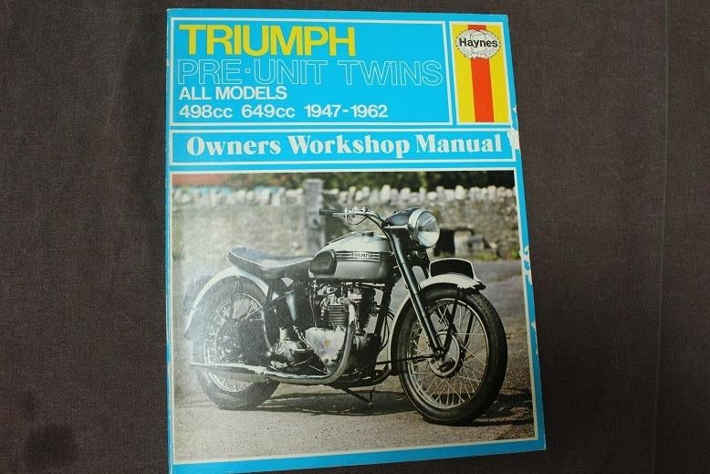 Triumph pre unit 1947-1962  werkplaatsboek manual 5T 6T T100, Motoren, Ophalen of Verzenden, Triumph