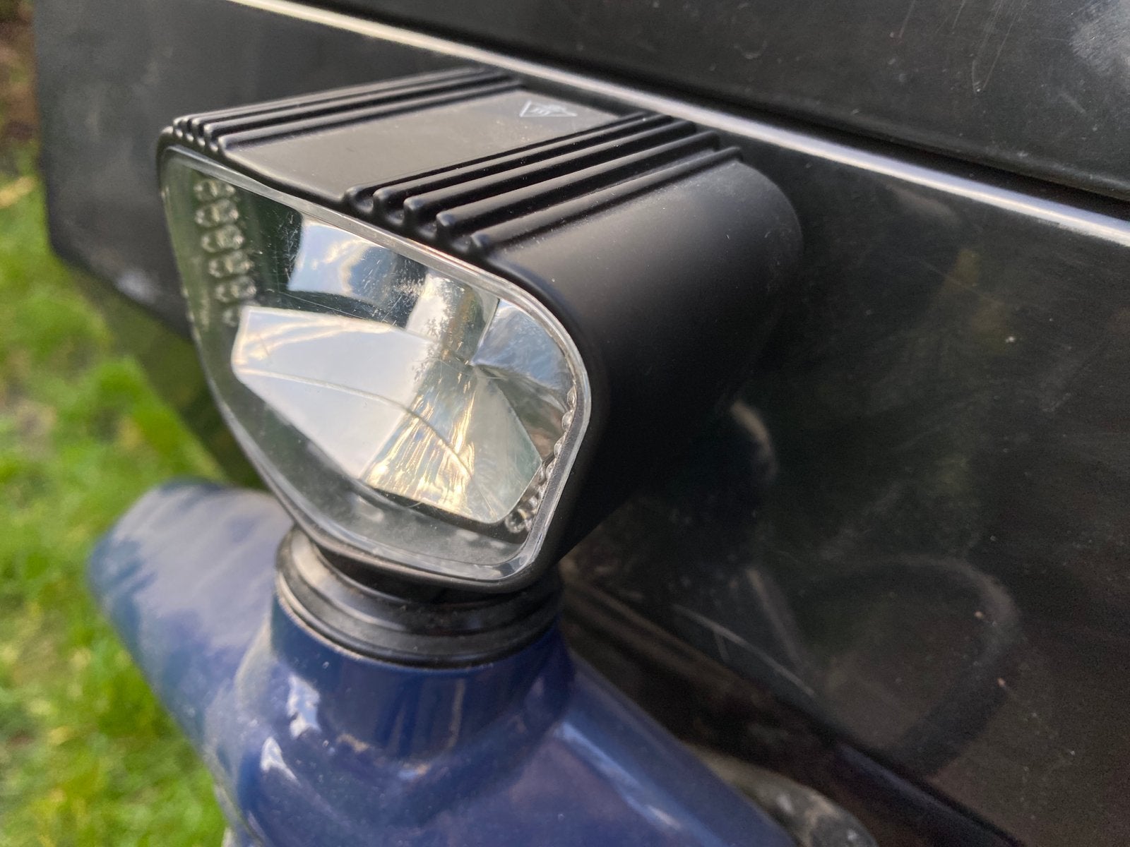 Krachtige Ebike koplamp, Ophalen of Verzenden, Zo goed als nieuw, Accu, Voorlicht