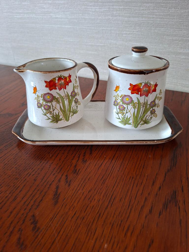 Wild Flowers Roomstel, Huis en Inrichting, Keuken | Servies, Overige typen, Ophalen of Verzenden, Zo goed als nieuw, Overige stijlen