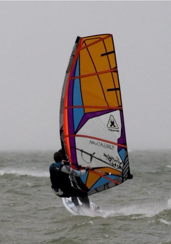 Gaastra Manic 4.7 HD surfzeil 2013, Ophalen, Zo goed als nieuw, Zeil, Met draagtas