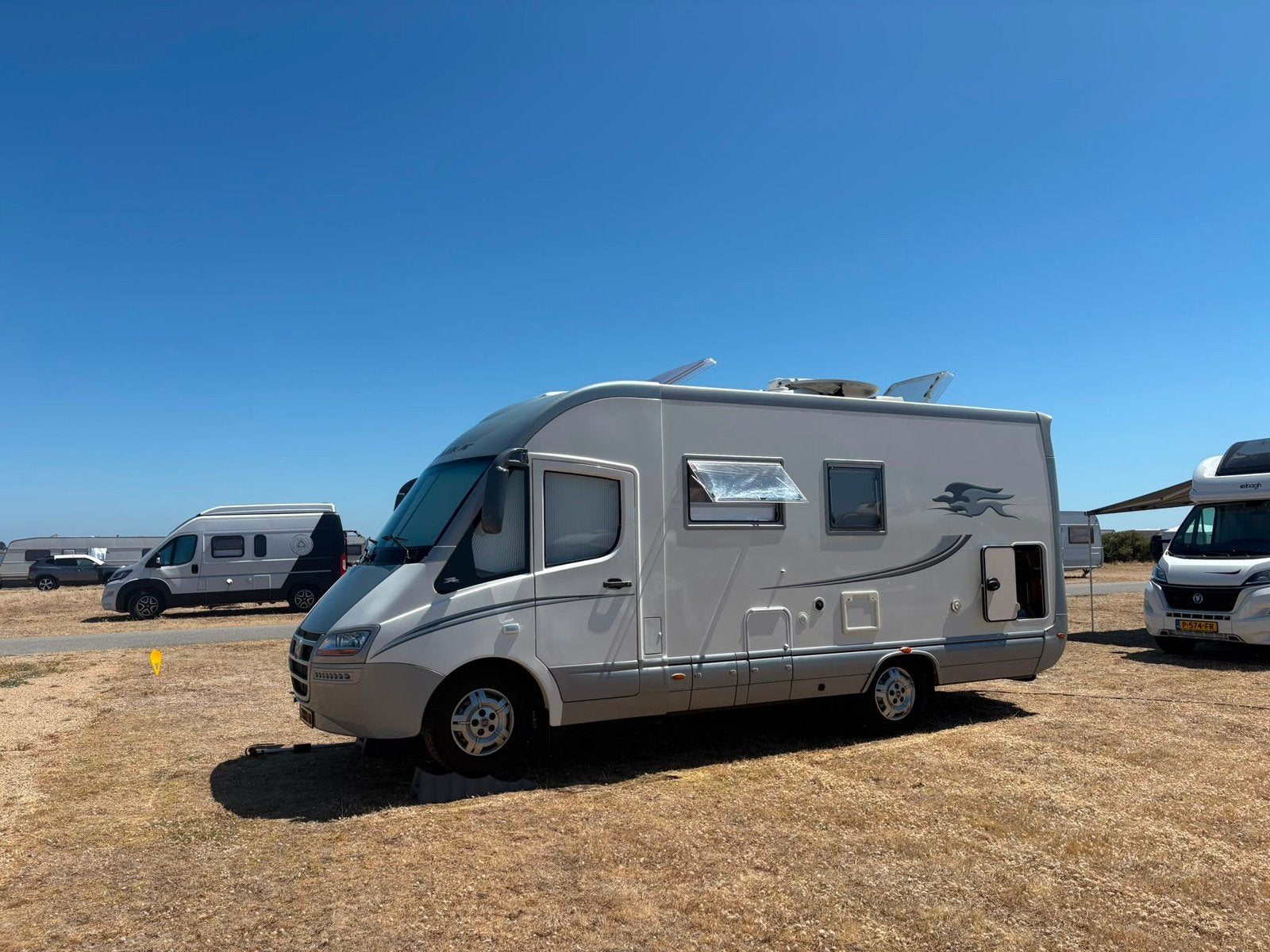 CAMPER LAIKA REXOSLINE 650 intergraal, Caravans en Kamperen, Integraal, Ringverwarming, Fiat, 6 tot 7 meter