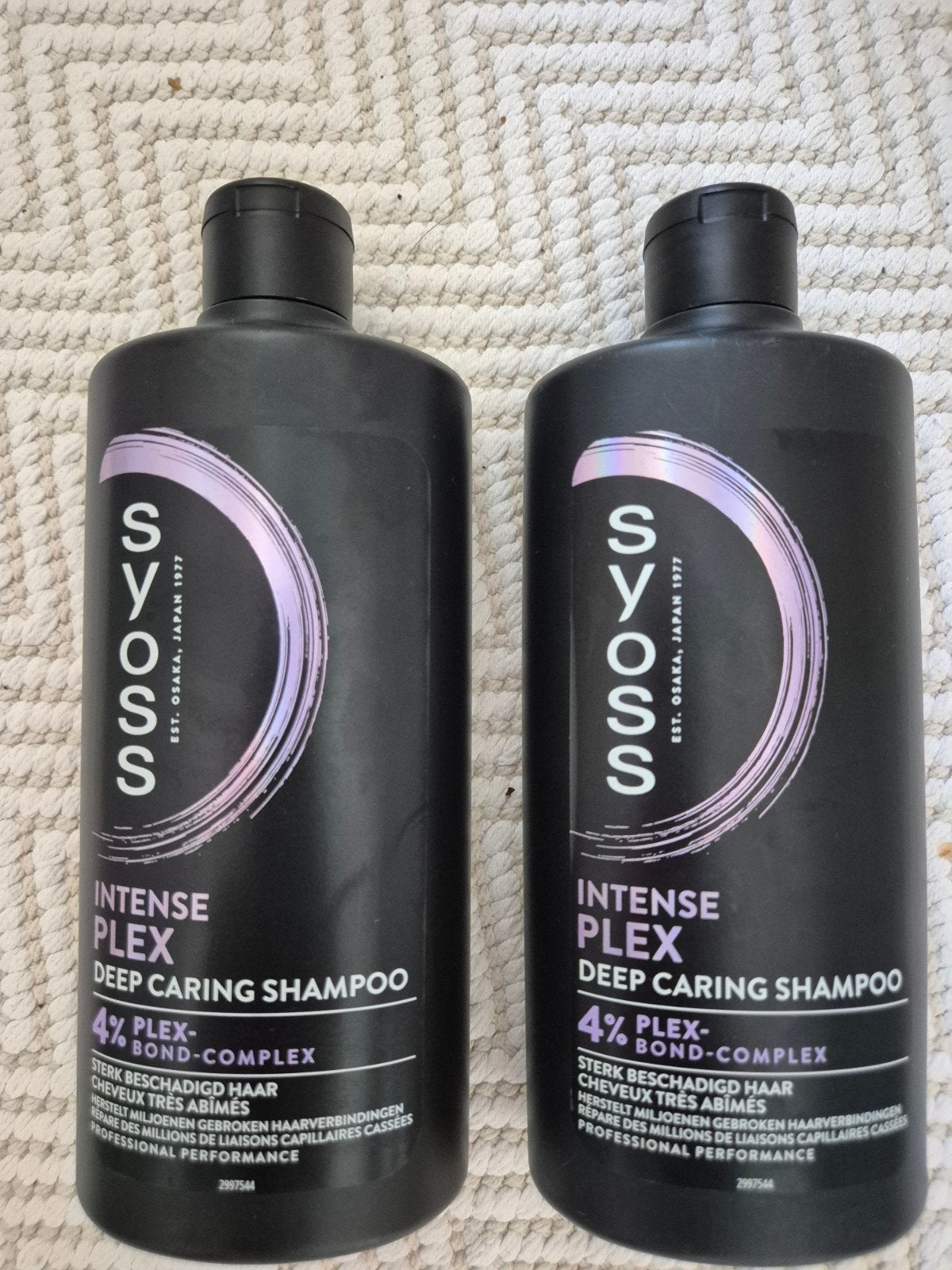 2x Syoss Intense Plex Deep Caring Shampoo 440ml, Ophalen of Verzenden, Nieuw, Shampoo of Conditioner