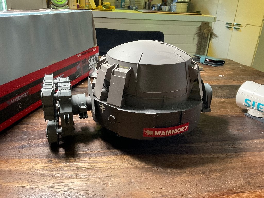 Lading mammoet, Hobby en Vrije tijd, Modelauto's | 1:50, Ophalen of Verzenden, Zo goed als nieuw, Overige typen, Overige merken