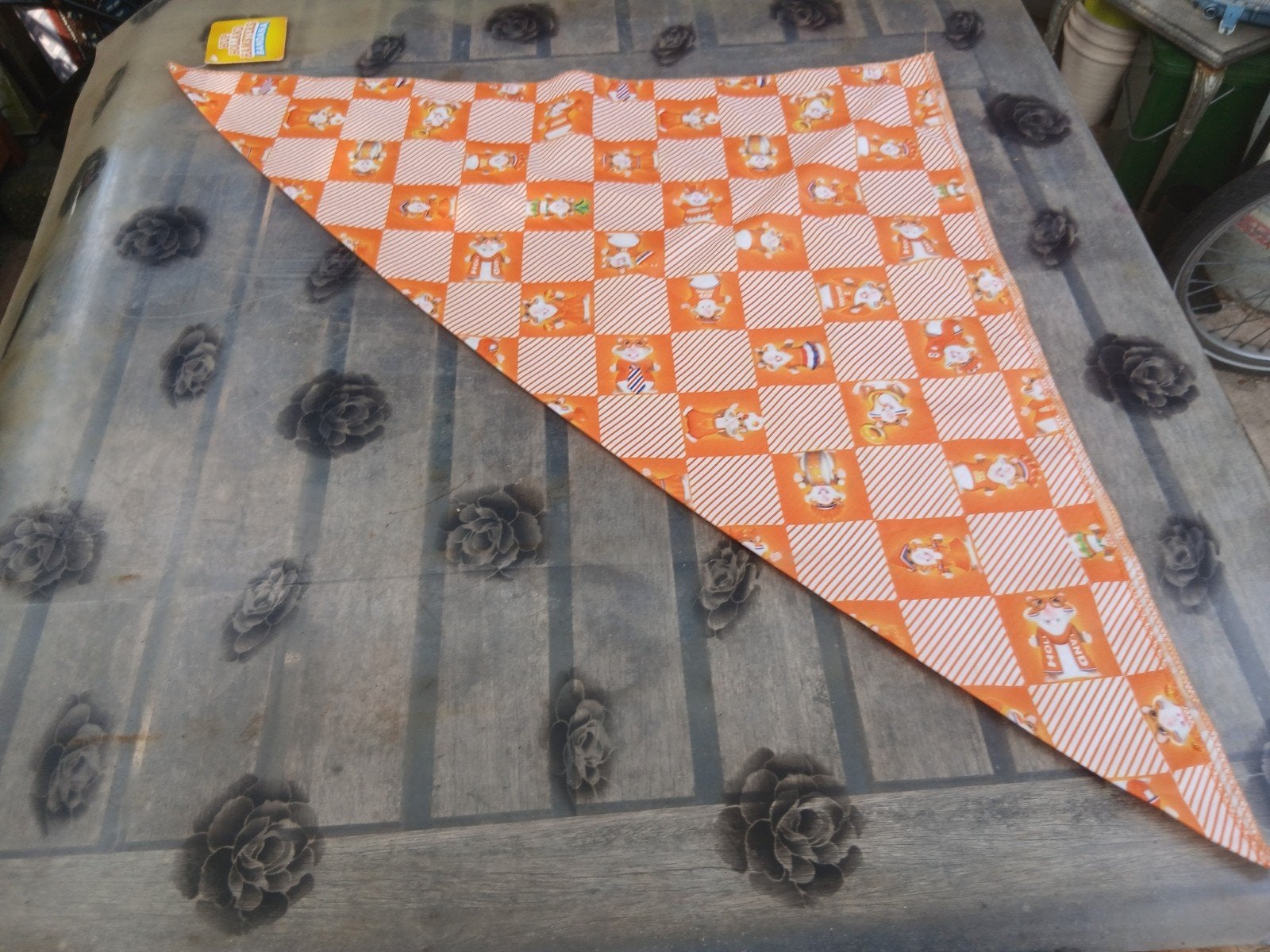 Hup holland hamsters bandana nieuw met kaartje oranje!, Ophalen of Verzenden, Nieuw, Oranje of Koningsdag