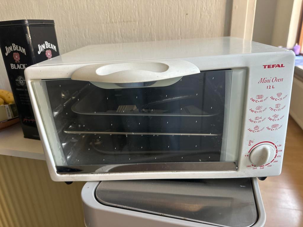 Tefal Mini Oven 12L - Compacte en veelzijdige oven, Minder dan 45 cm, Gebruikt, Oven, Ophalen of Verzenden