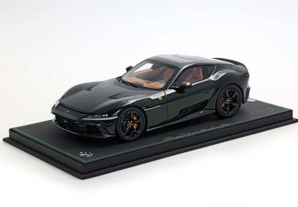 Ferrari 12 Cilindri British green BBR 1:18 NIEUW ! C4F, Overige merken, BBR, ., Nieuw